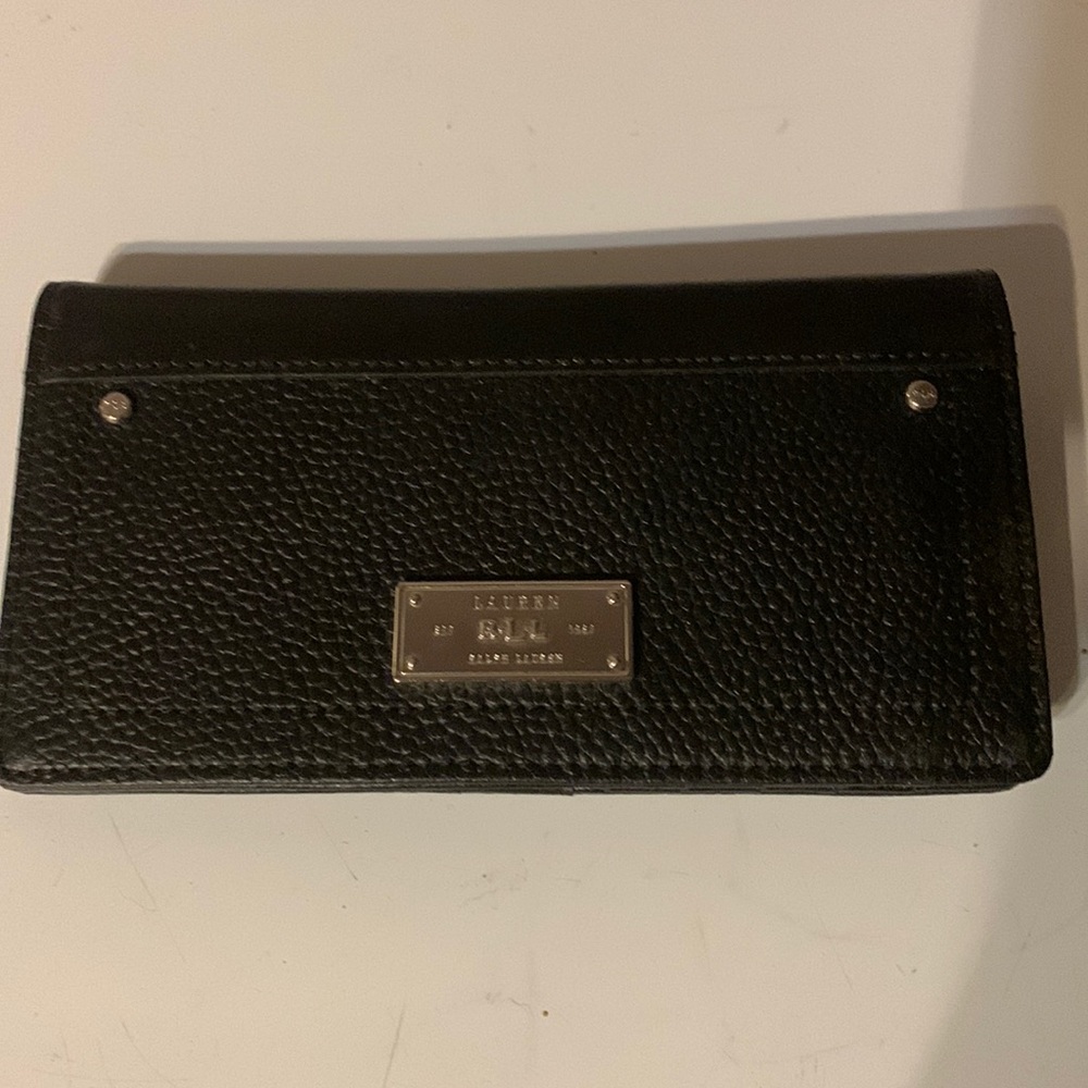 Ralph Lauren black walls with card holders
